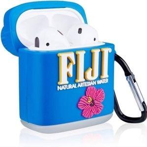 Airpods case cover - Fiji water theme
